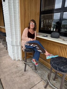 Repurposed Distressed Blue Jeans Made by Candygrammfinds